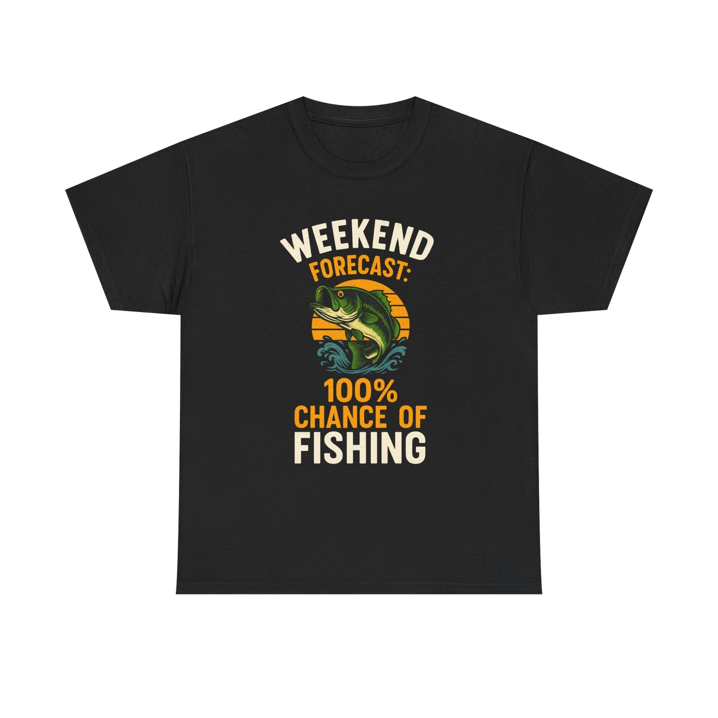 Weekend Forecast: 100% Chance of Fishing – Weatherproof Weekend Tee