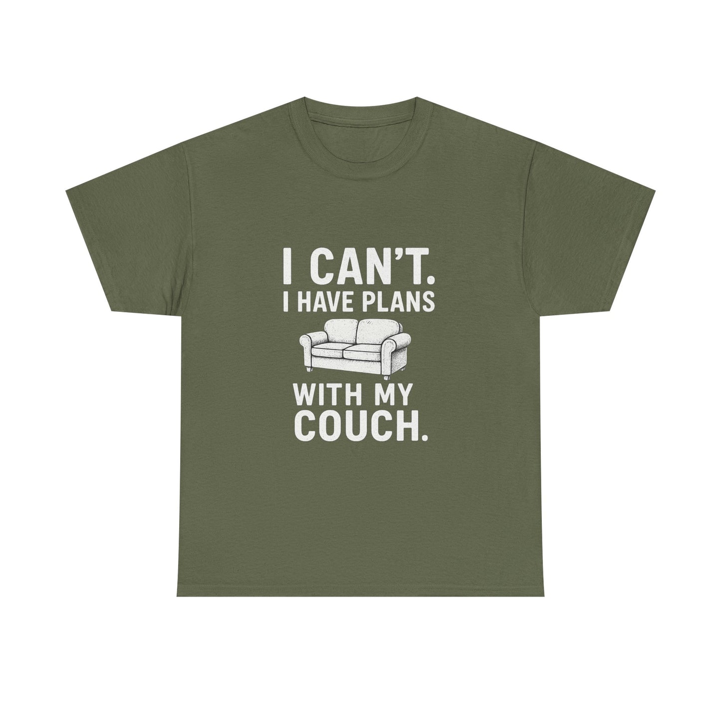 I Can’t. I Have Plans With My Couch – Anti-Social Agenda Tee