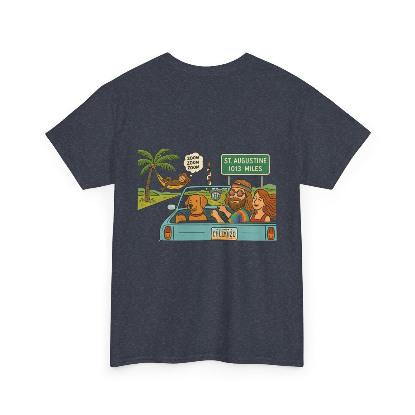 Zoom Zoom Zoom to St. Augustine – Panic Roadtrip Vibes Shirt