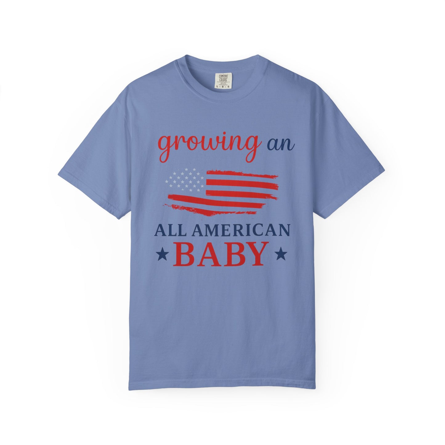 Growing an All-American Baby – Stars, Stripes, and Stretch Marks Tee