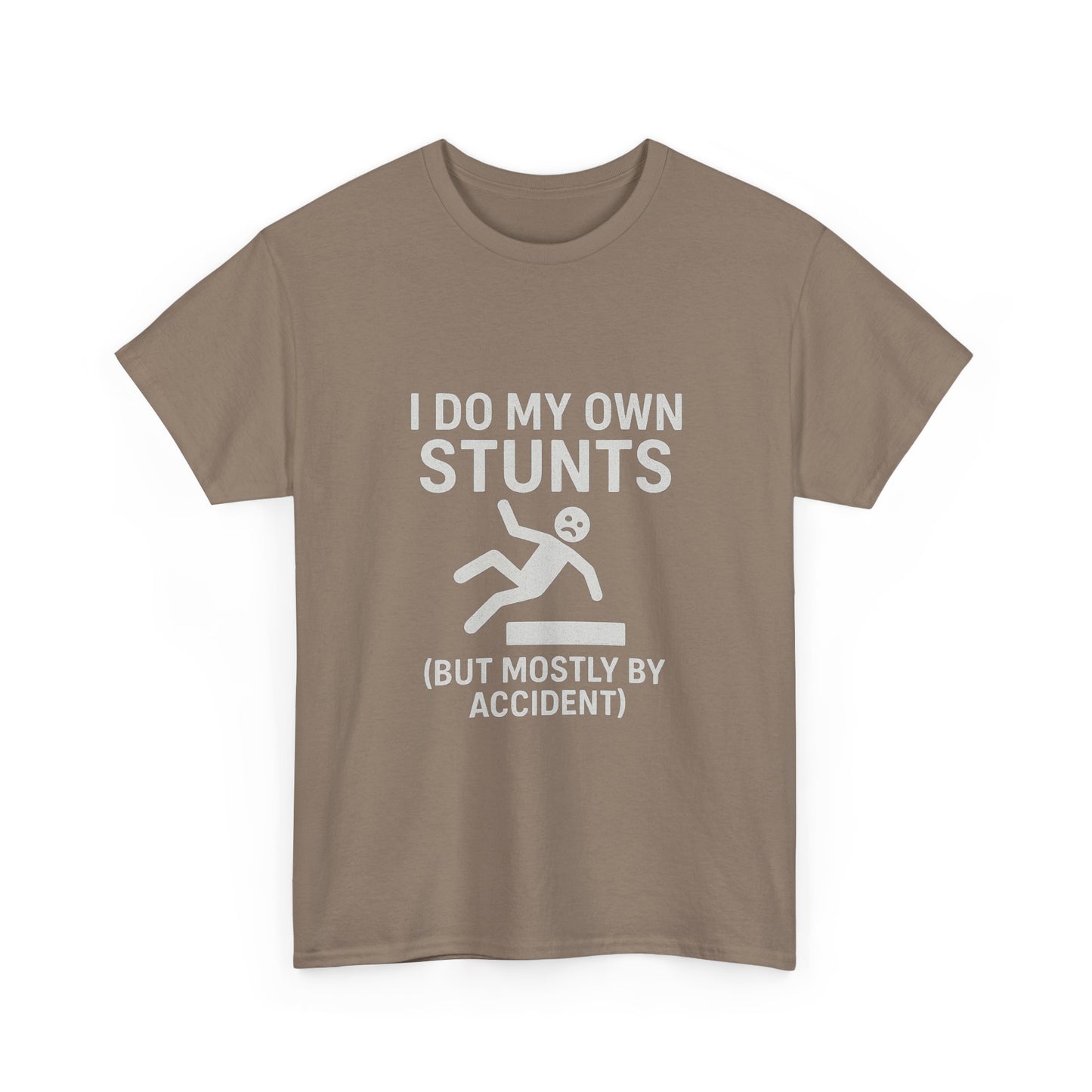 I Do My Own Stunts (But Mostly by Accident) – Accidental Athlete Tee