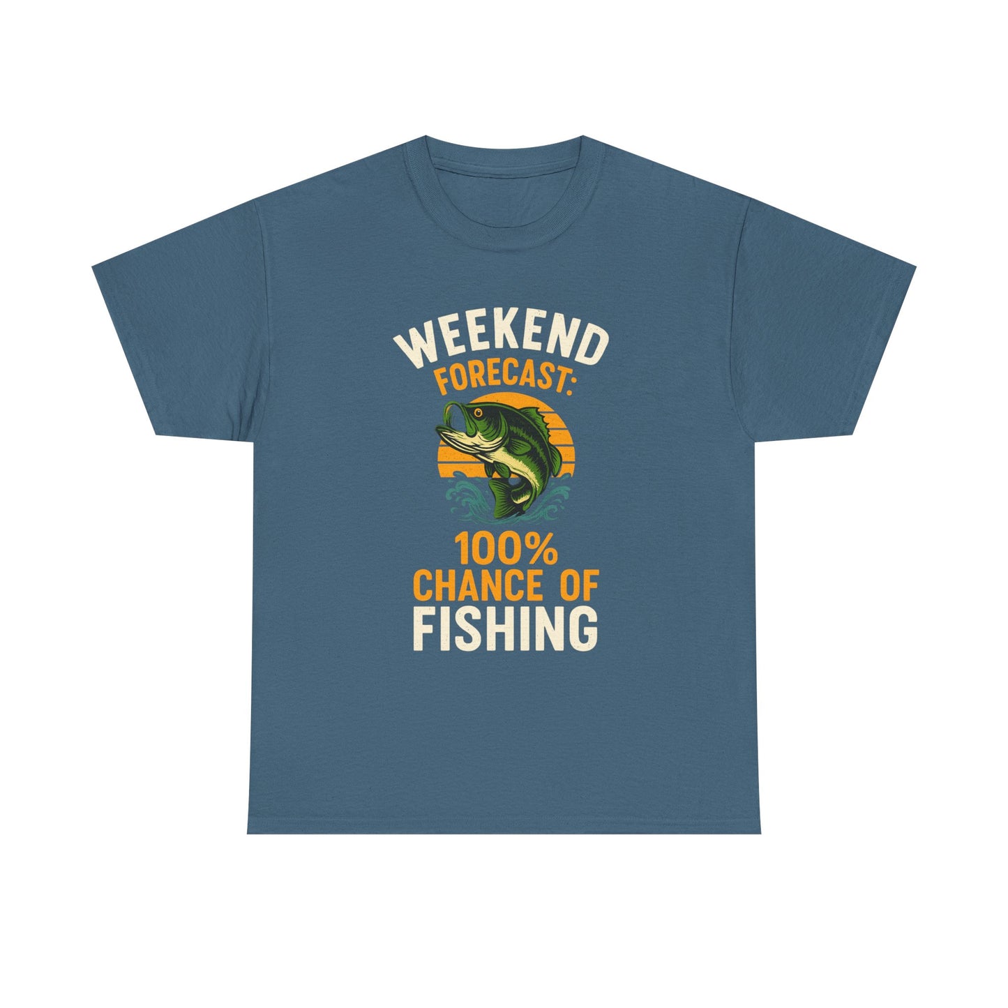 Weekend Forecast: 100% Chance of Fishing – Weatherproof Weekend Tee