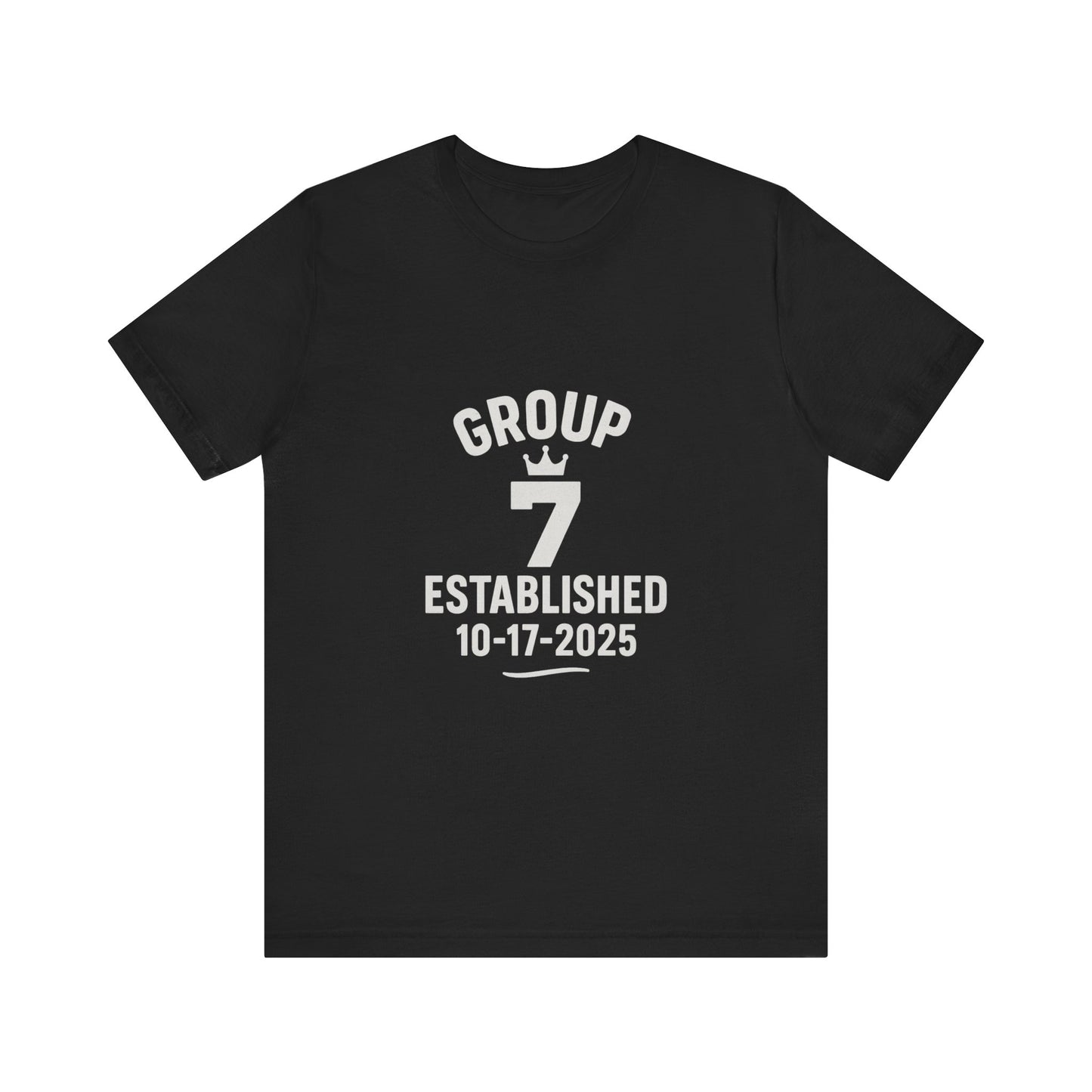 Group 7 Established 2025 Unisex Tee