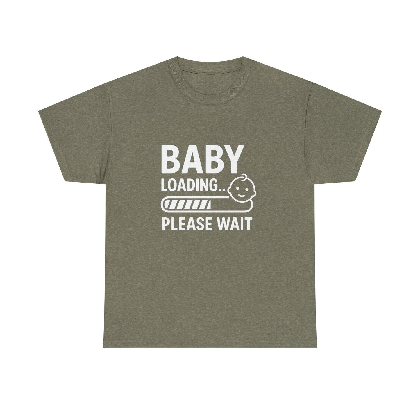 Baby Loading… Please Wait – Funny Pregnancy Reveal Tee