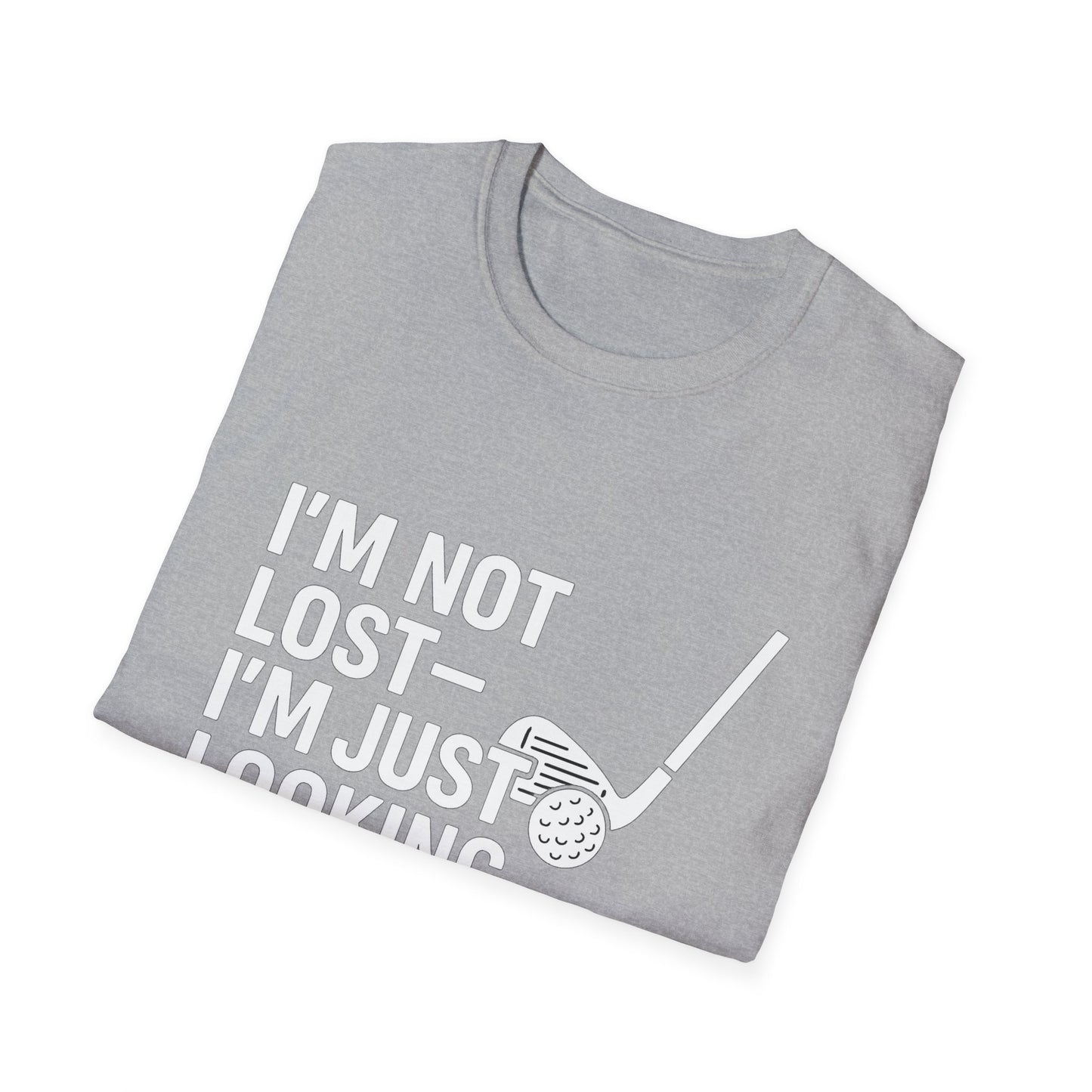 Funny Golf T-Shirt, Perfect for Golf Lovers, Ideal Gift for Dad, Unique Sports Tee, Humorous Father's Day Present, Casual Wear