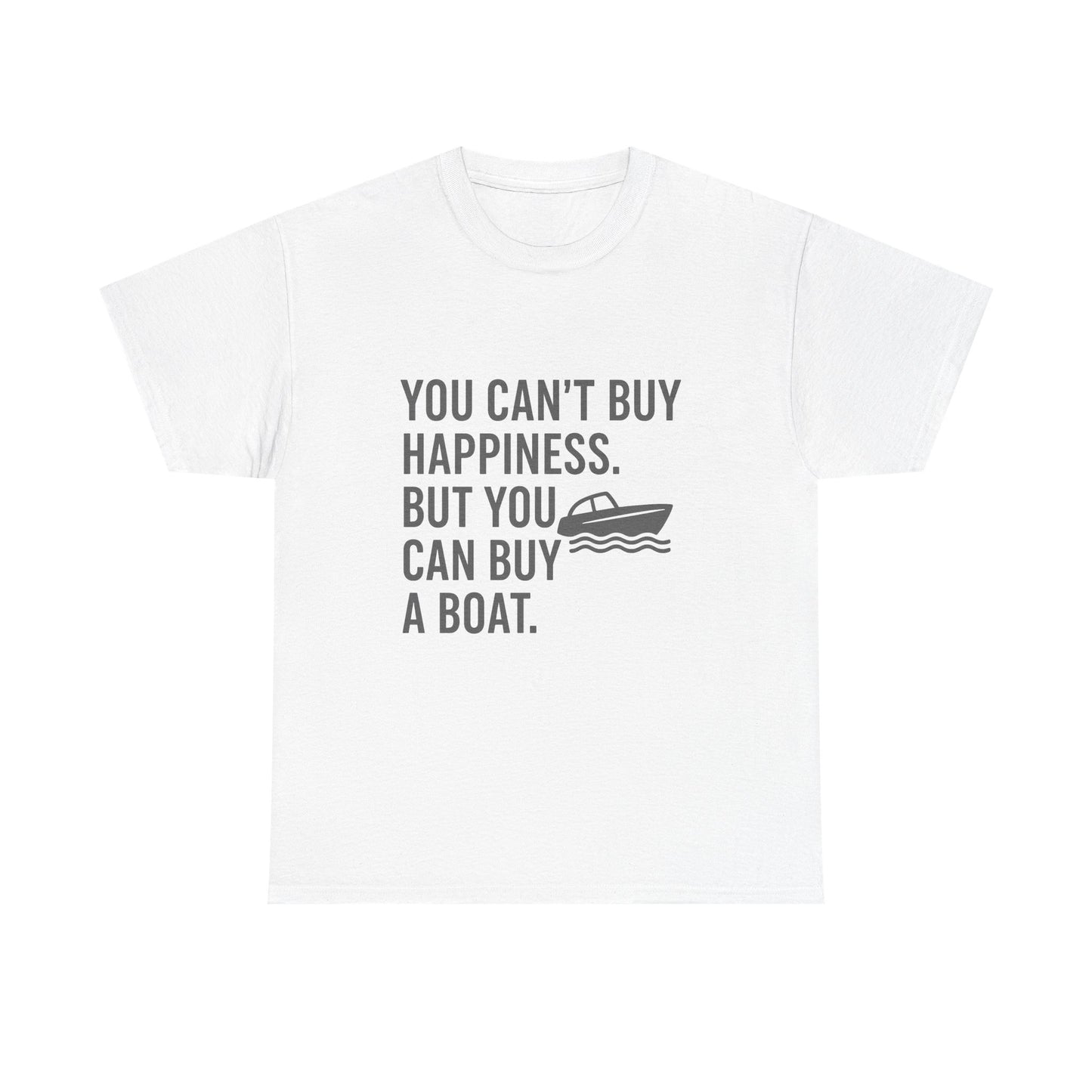 You Can’t Buy Happiness. But You Can Buy a Boat – Float Therapy Tee