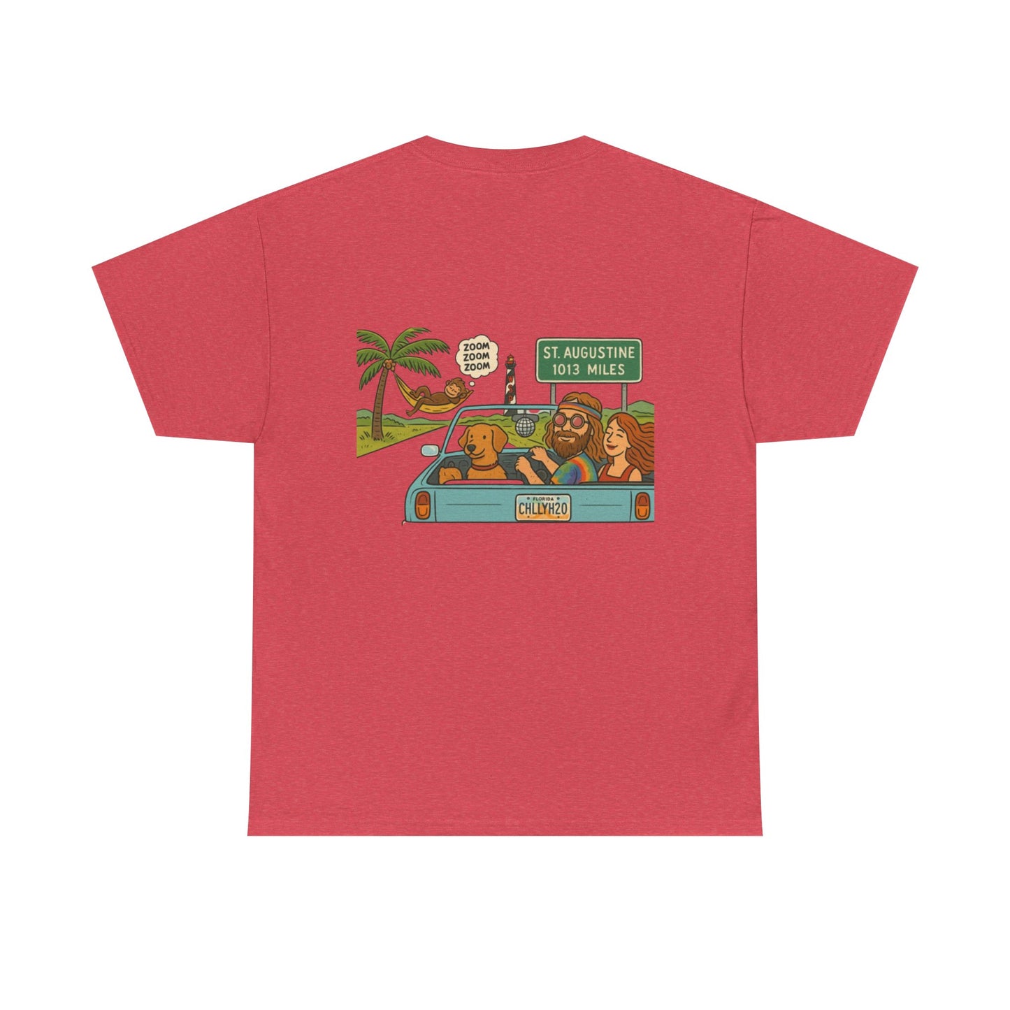 Zoom Zoom Zoom to St. Augustine – Panic Roadtrip Vibes Shirt