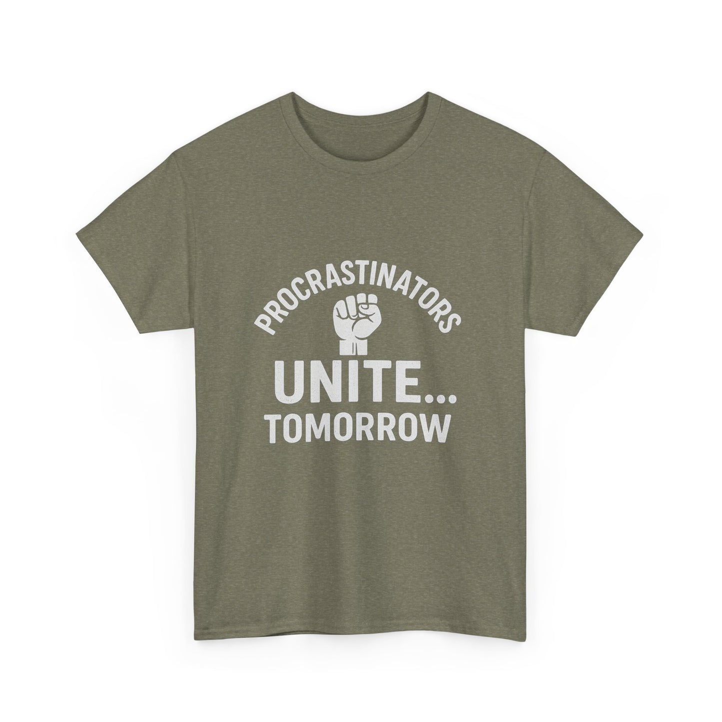 Procrastinators Unite… Tomorrow – Master of Delay Tee