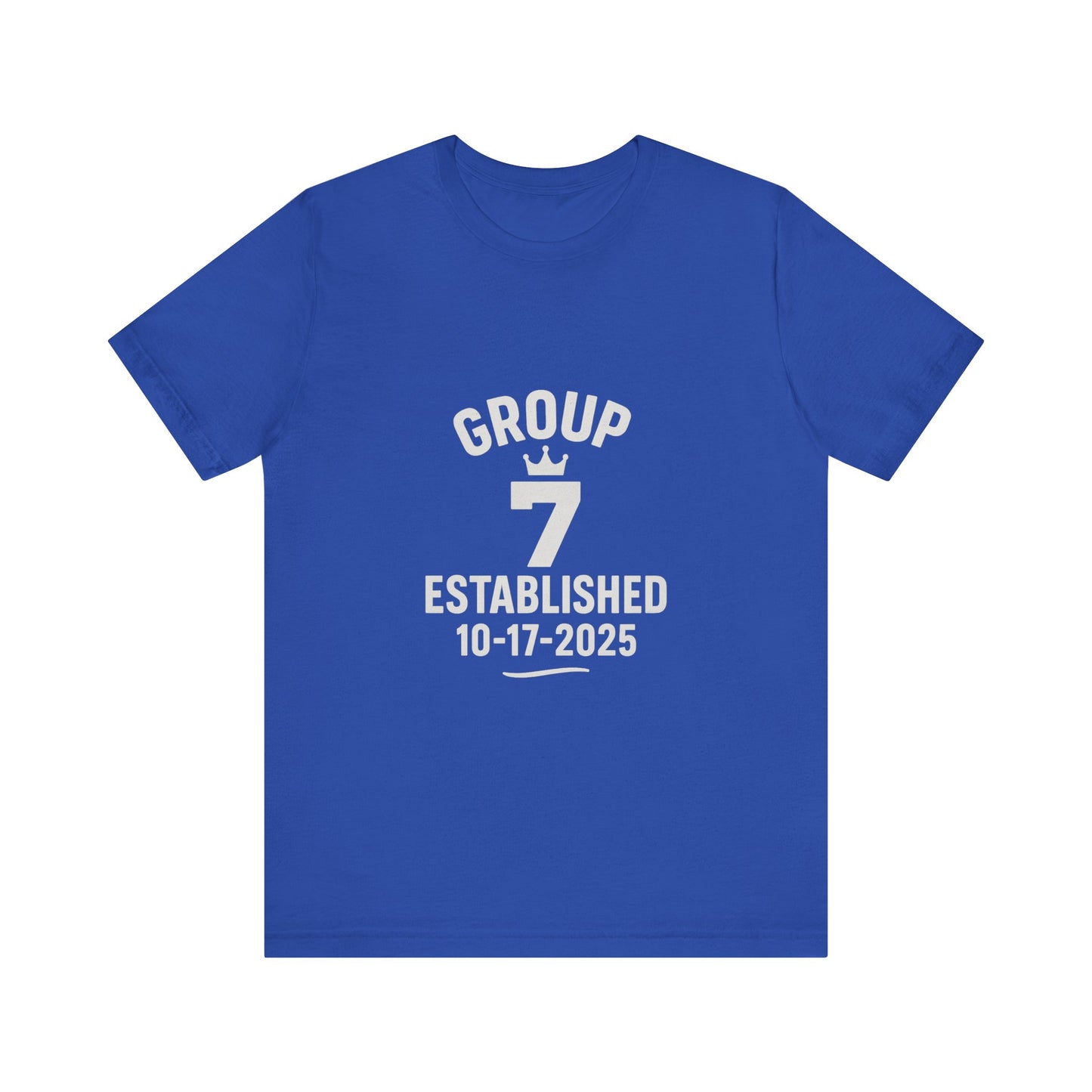 Group 7 Established 2025 Unisex Tee