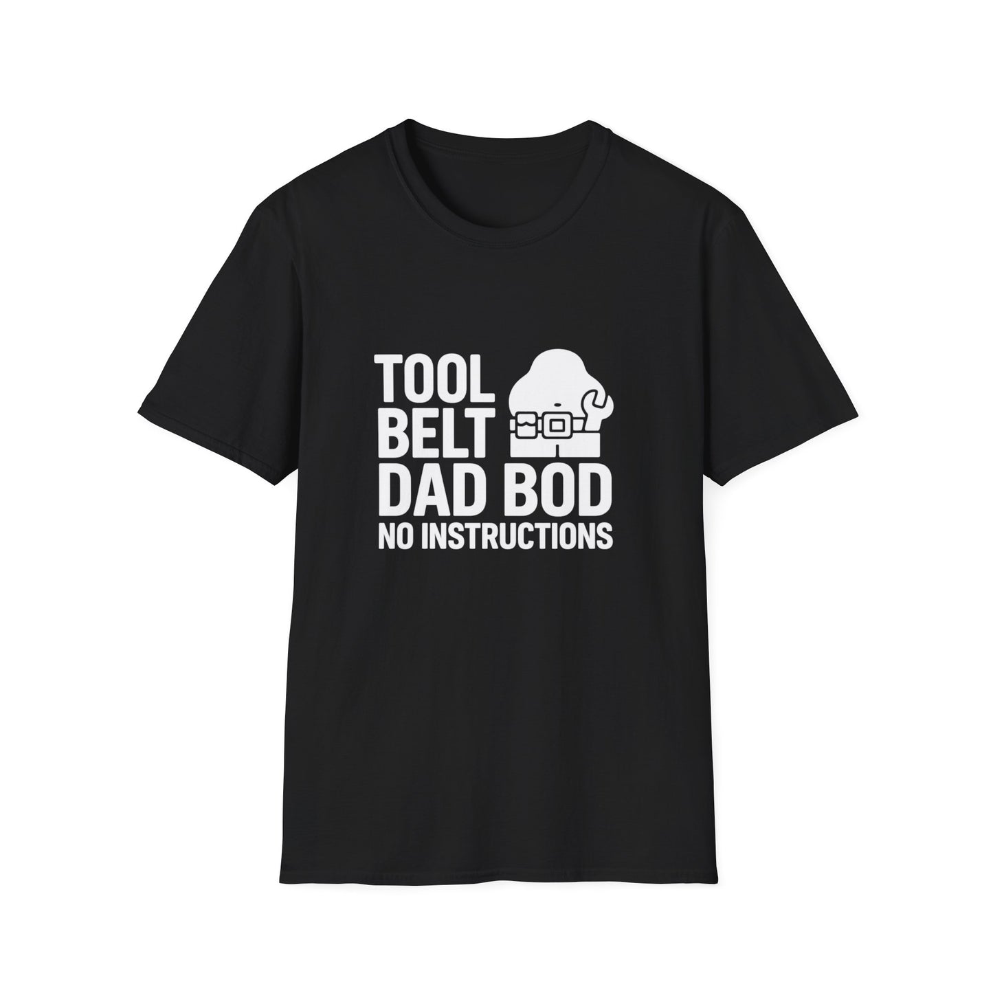 Tool Belt, Dad Bod, No Instructions – DIY Disasterpiece Tee