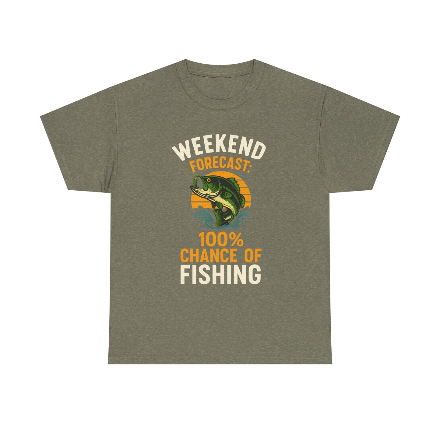 Weekend Forecast: 100% Chance of Fishing – Weatherproof Weekend Tee