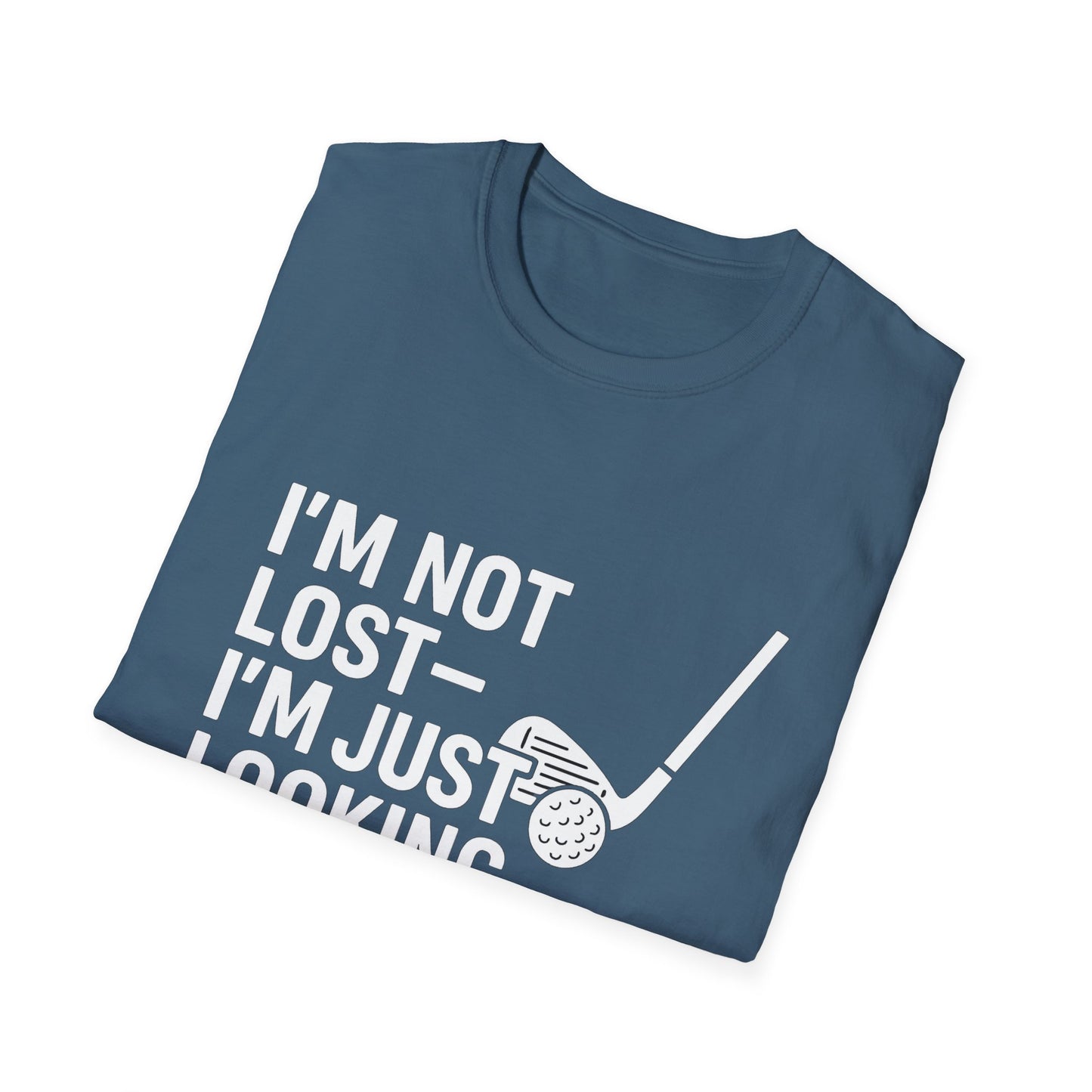 Funny Golf T-Shirt, Perfect for Golf Lovers, Ideal Gift for Dad, Unique Sports Tee, Humorous Father's Day Present, Casual Wear