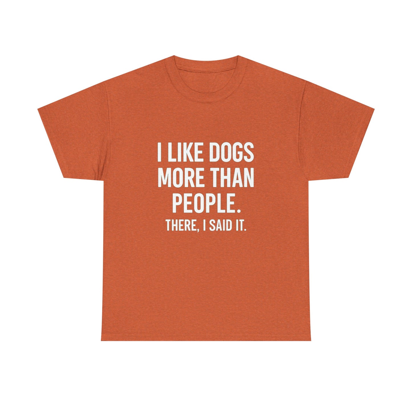 I Like Dogs More Than People – Social Filter Tee