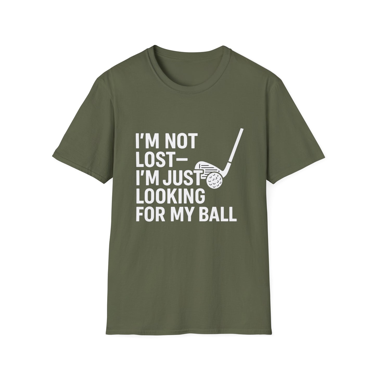 Funny Golf T-Shirt, Perfect for Golf Lovers, Ideal Gift for Dad, Unique Sports Tee, Humorous Father's Day Present, Casual Wear