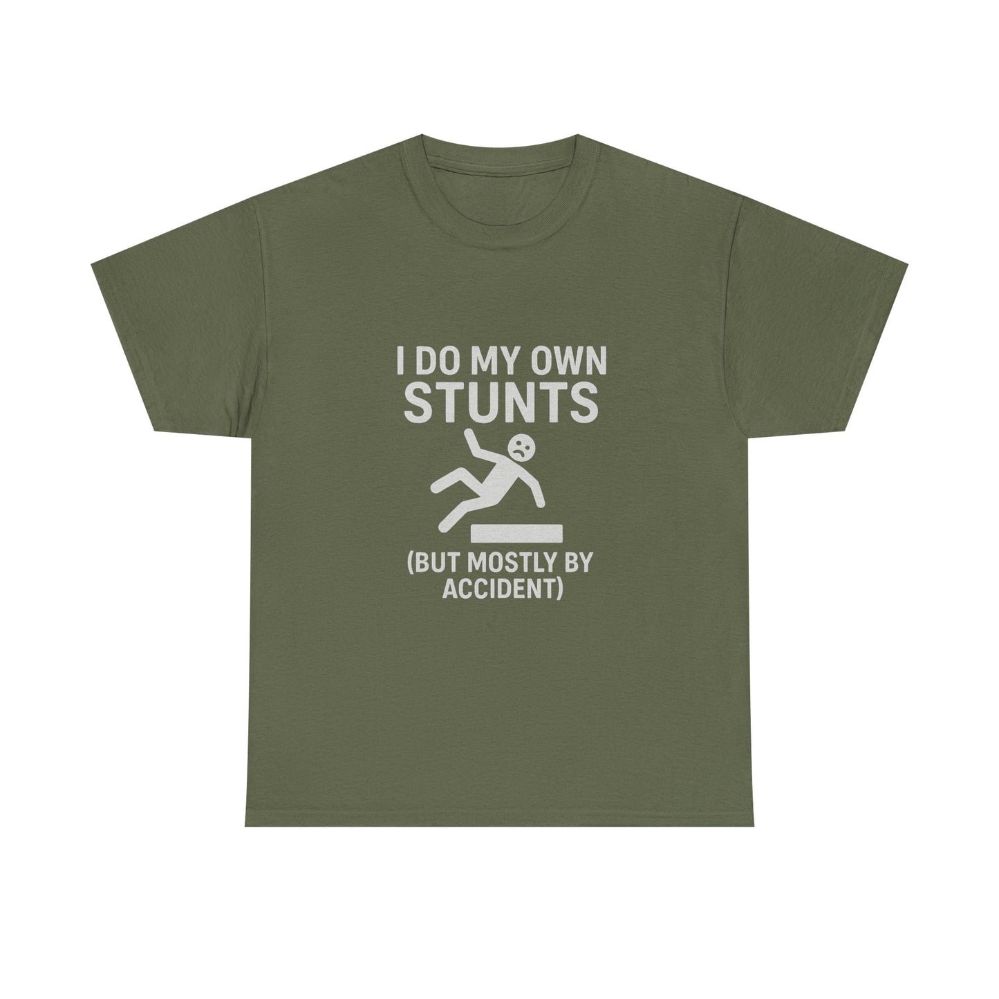 I Do My Own Stunts (But Mostly by Accident) – Accidental Athlete Tee