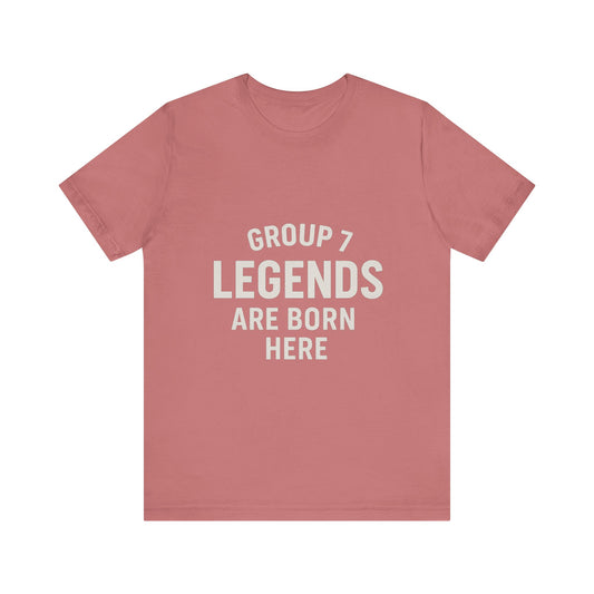 Group 7 - Legends Are Born Here