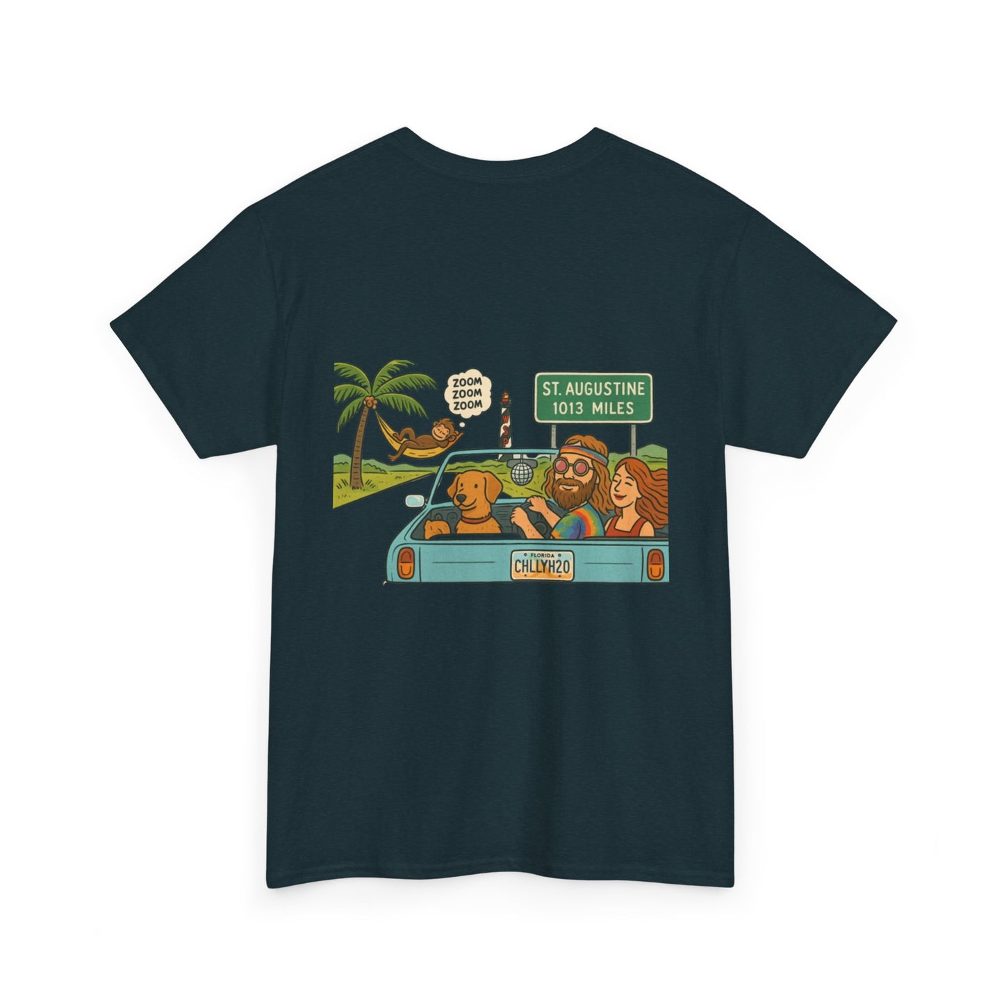 Zoom Zoom Zoom to St. Augustine – Panic Roadtrip Vibes Shirt