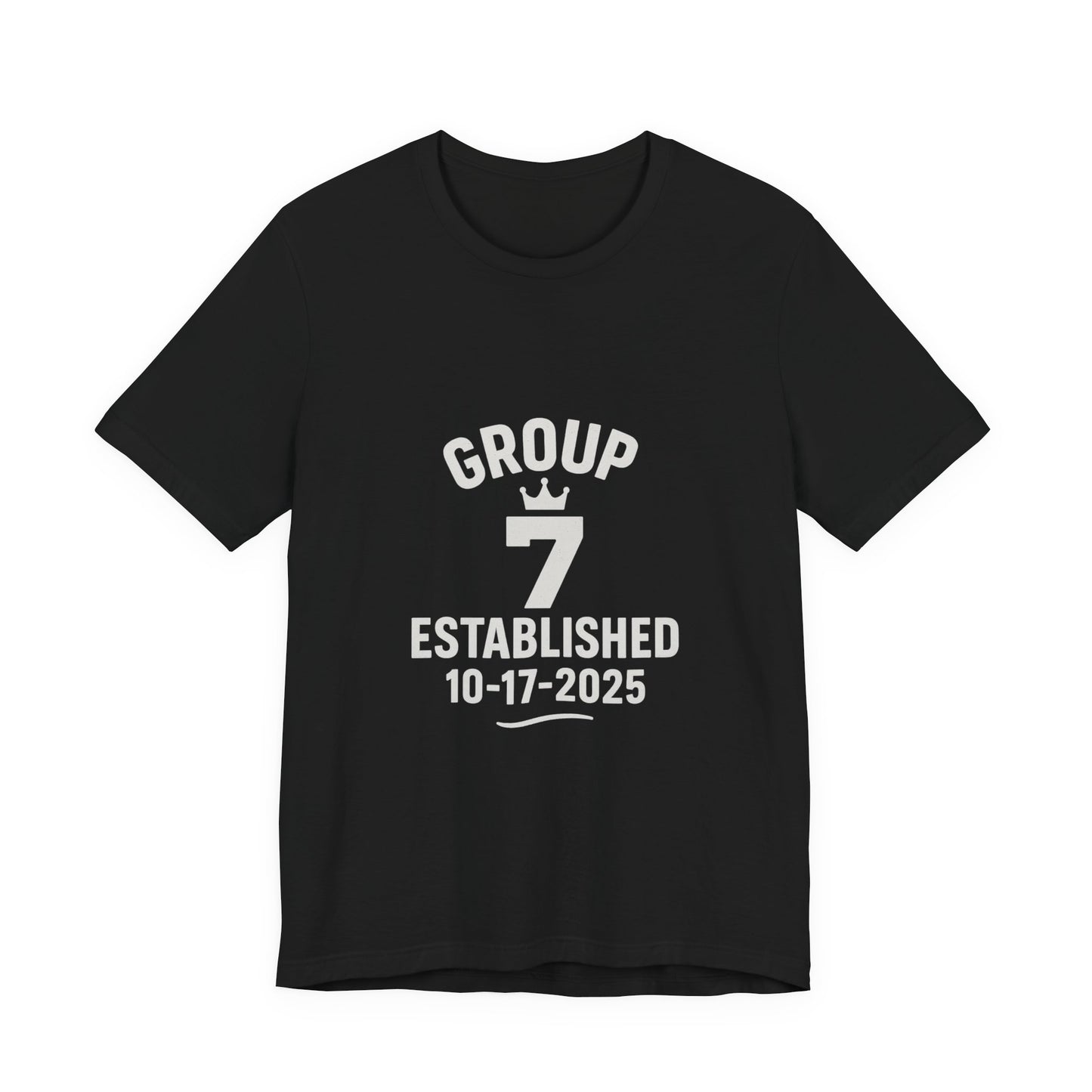Group 7 Established 2025 Unisex Tee