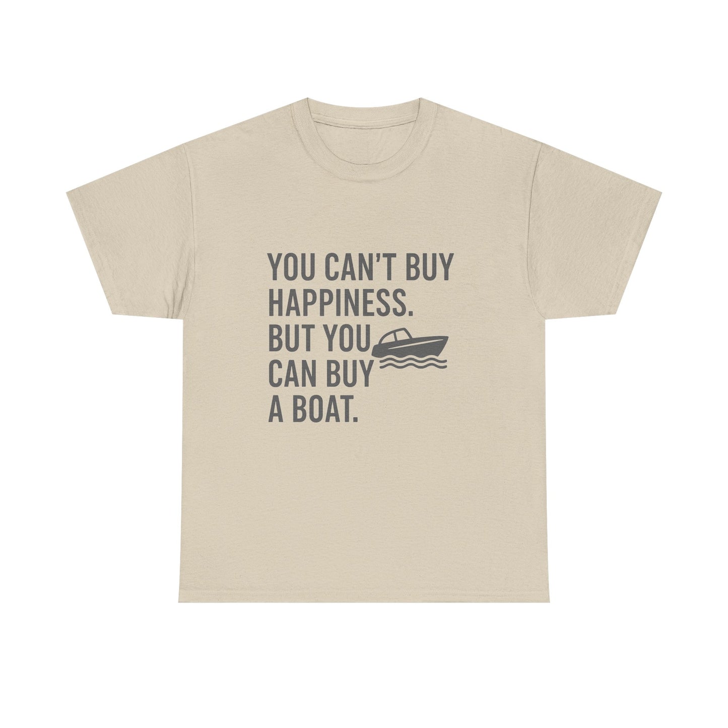 You Can’t Buy Happiness. But You Can Buy a Boat – Float Therapy Tee