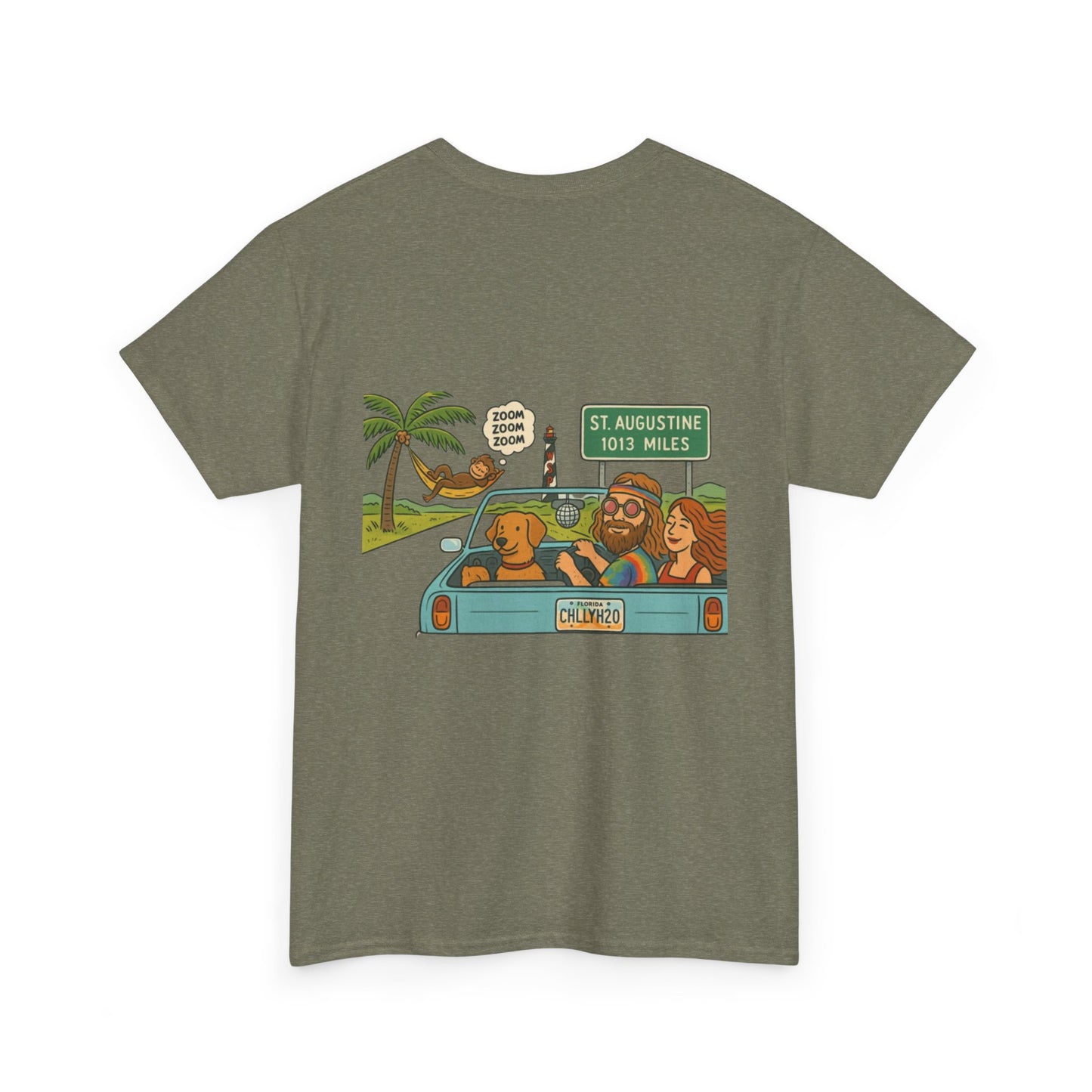 Zoom Zoom Zoom to St. Augustine – Panic Roadtrip Vibes Shirt