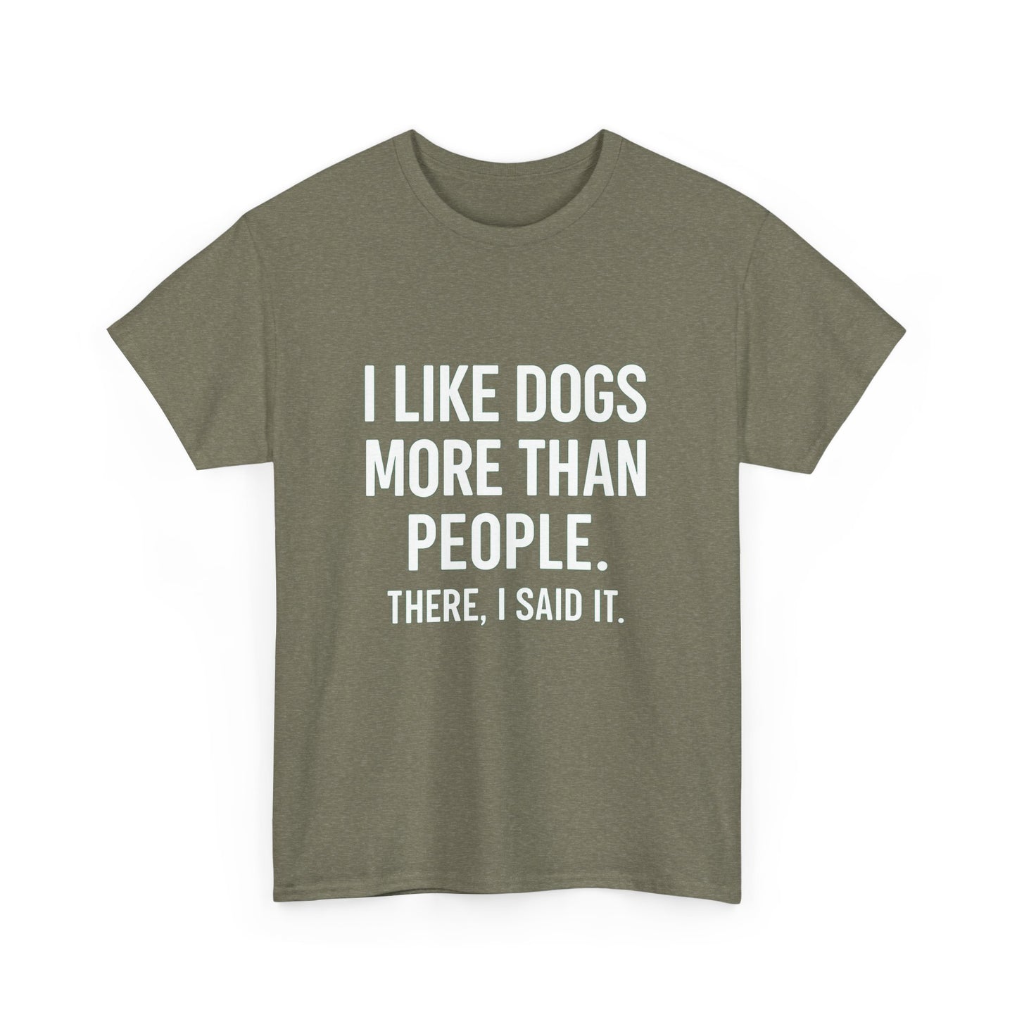 I Like Dogs More Than People – Social Filter Tee