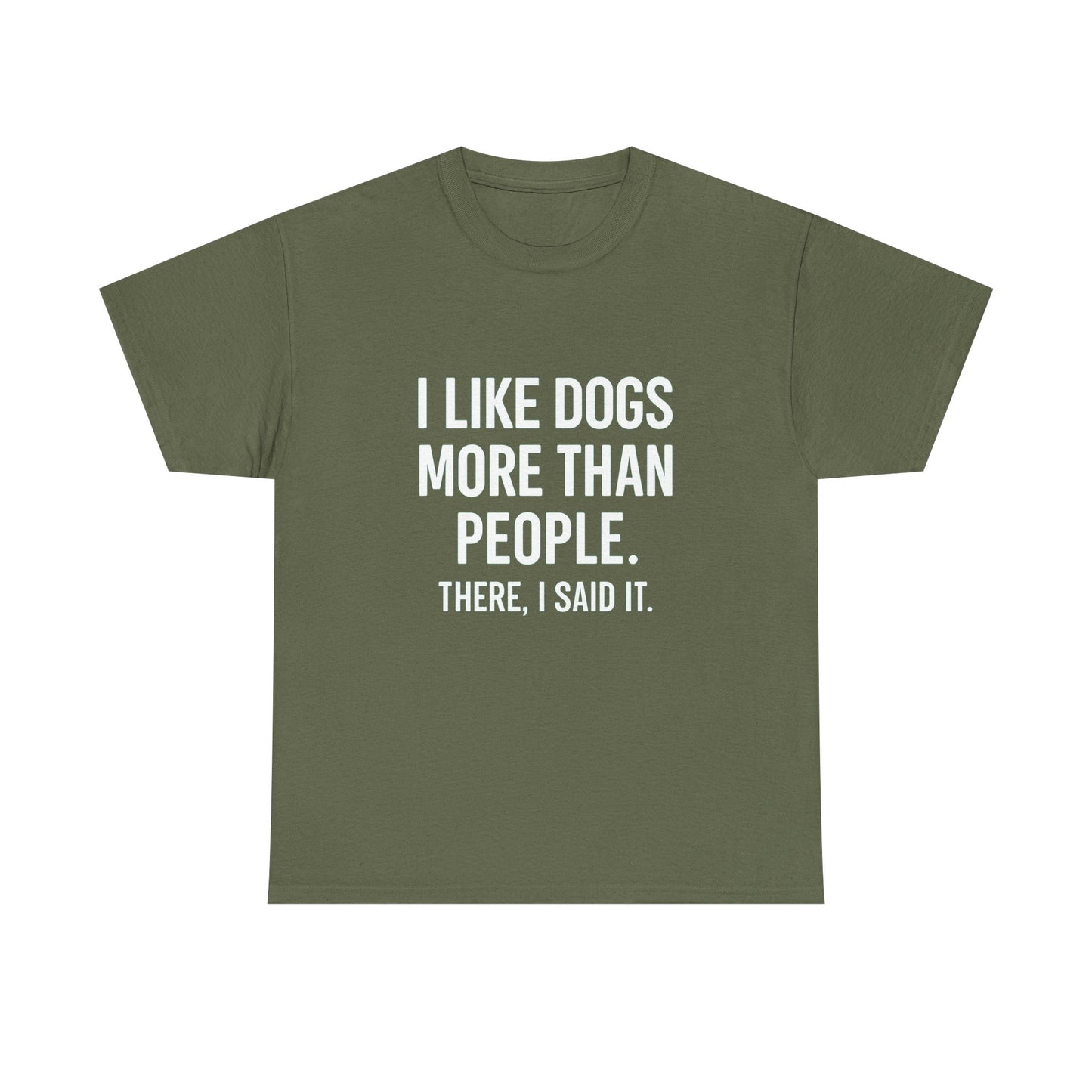 I Like Dogs More Than People – Social Filter Tee