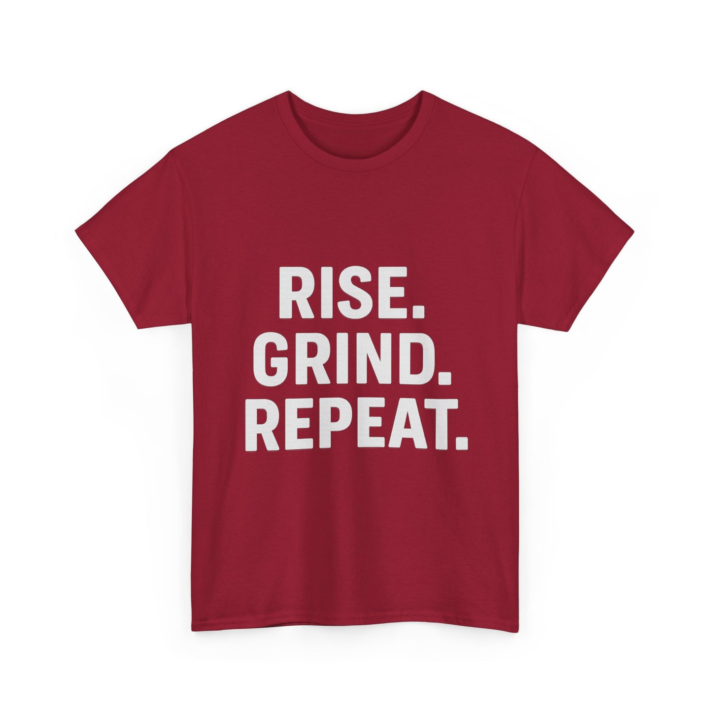 Rise. Grind. Repeat. – Daily Routine Champion Tee