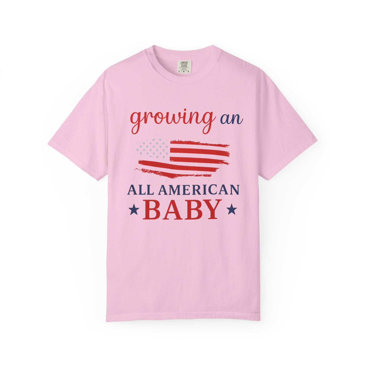 Growing an All-American Baby – Stars, Stripes, and Stretch Marks Tee