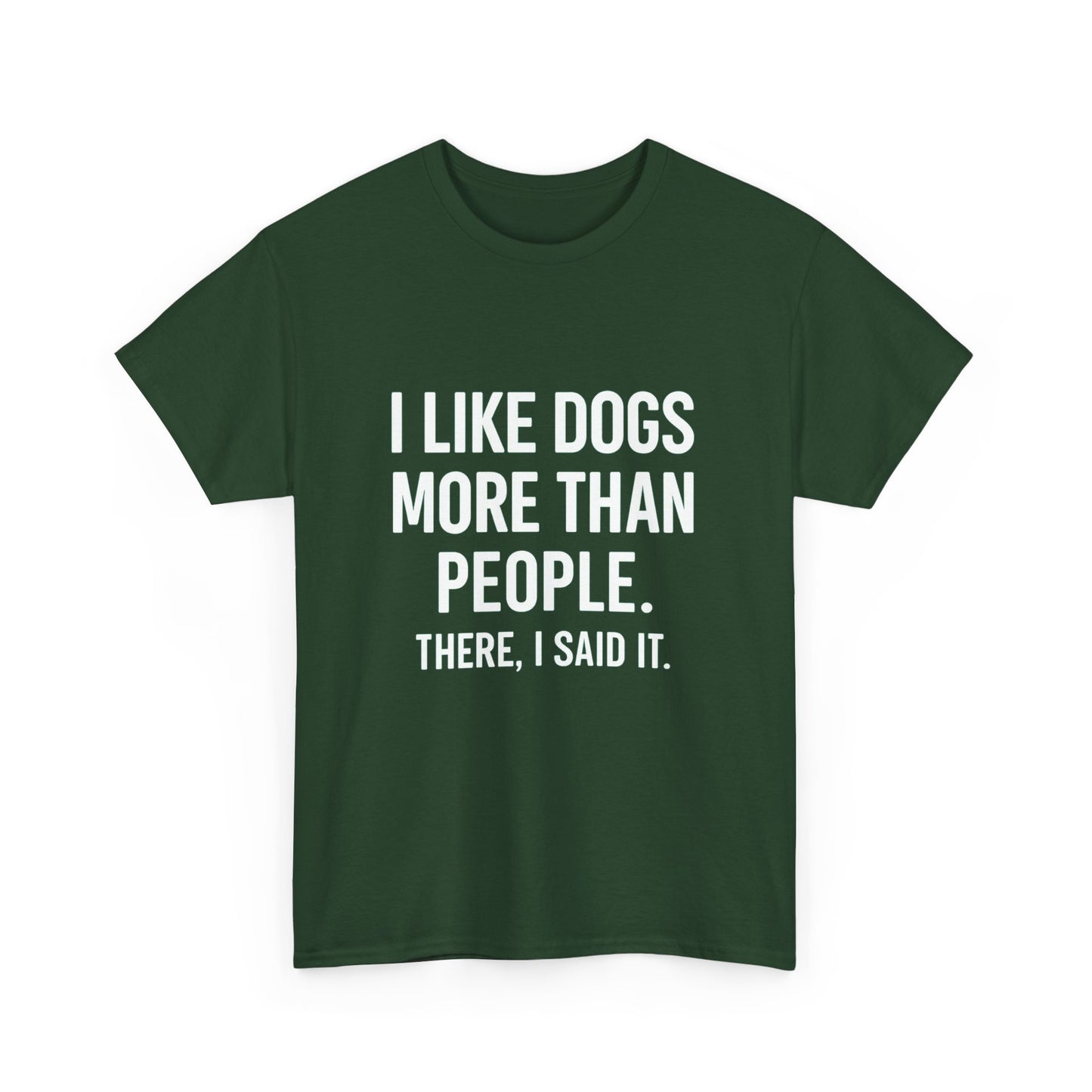 I Like Dogs More Than People – Social Filter Tee