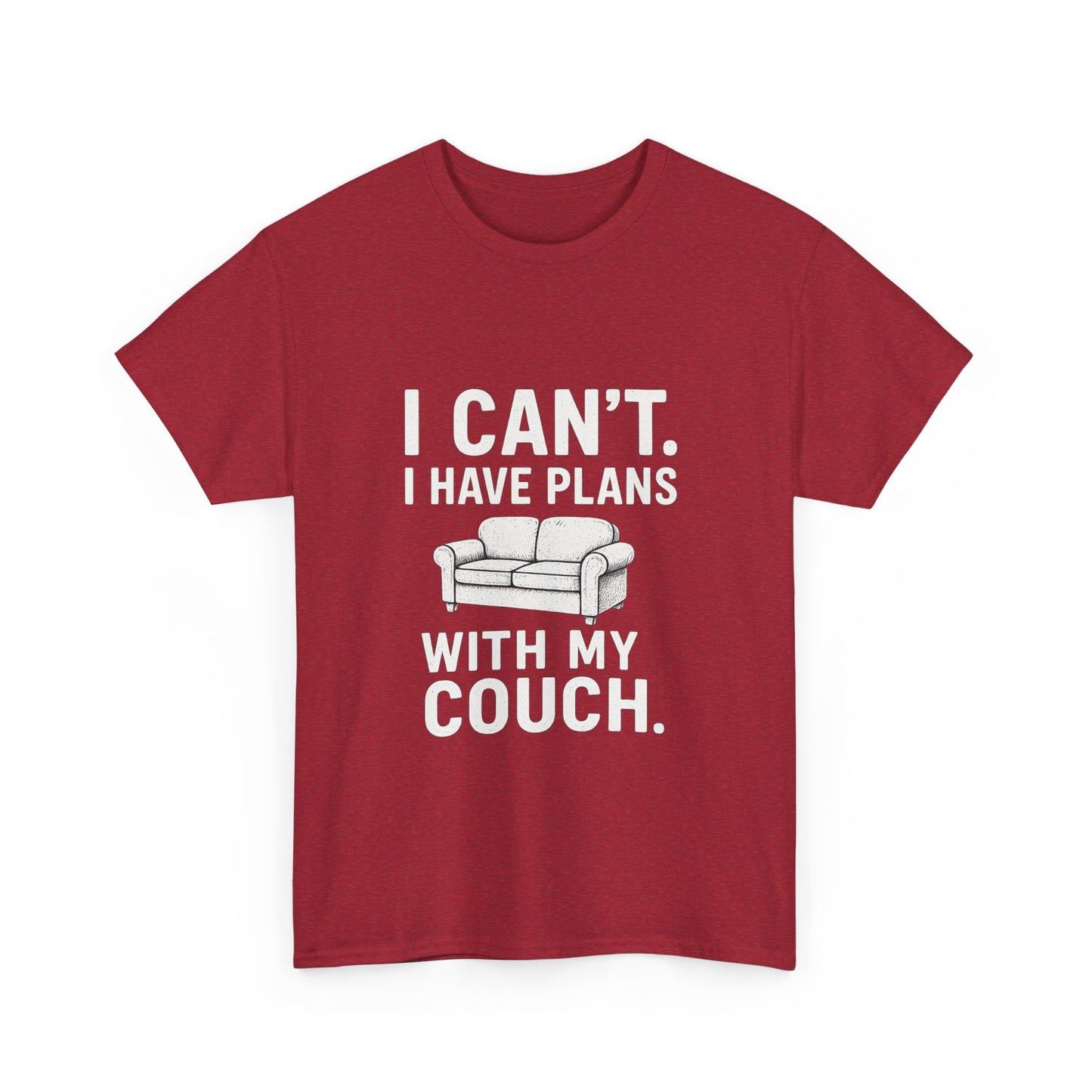 I Can’t. I Have Plans With My Couch – Anti-Social Agenda Tee