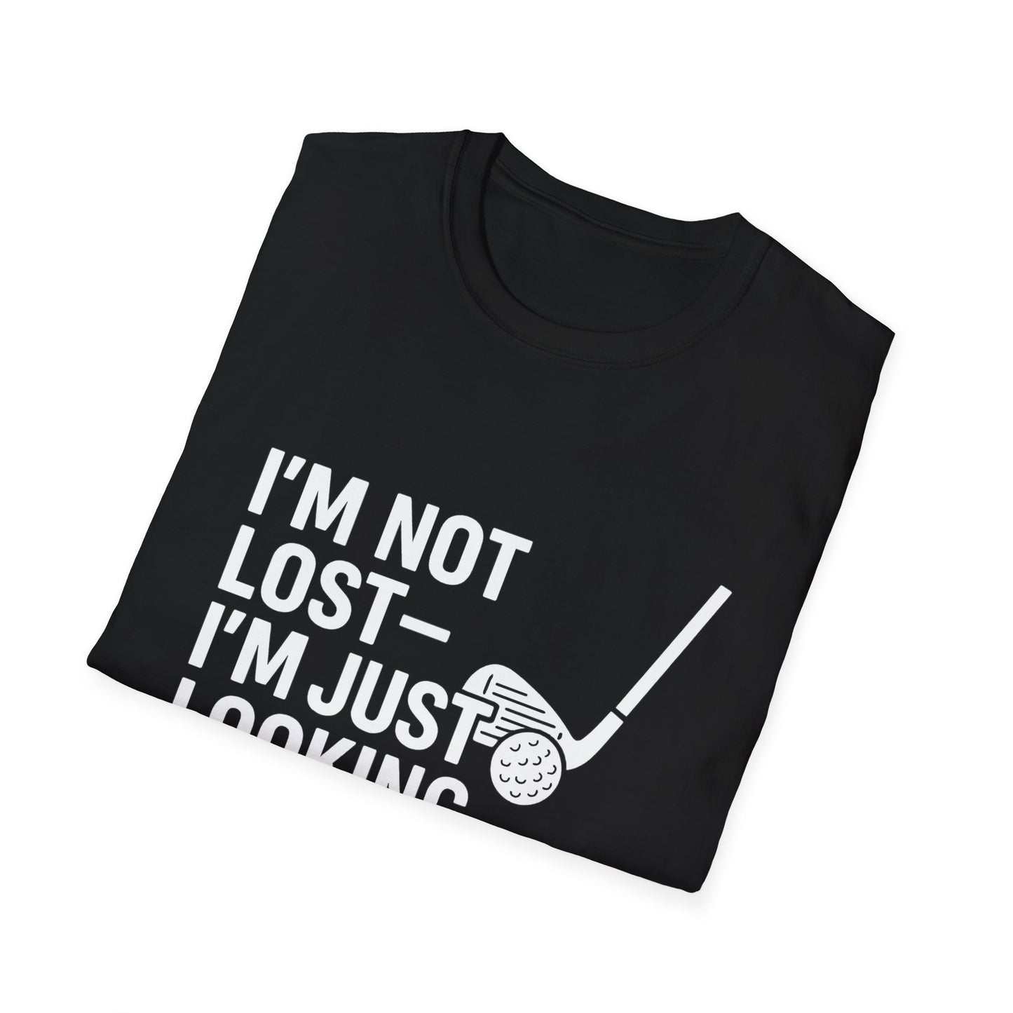 Funny Golf T-Shirt, Perfect for Golf Lovers, Ideal Gift for Dad, Unique Sports Tee, Humorous Father's Day Present, Casual Wear