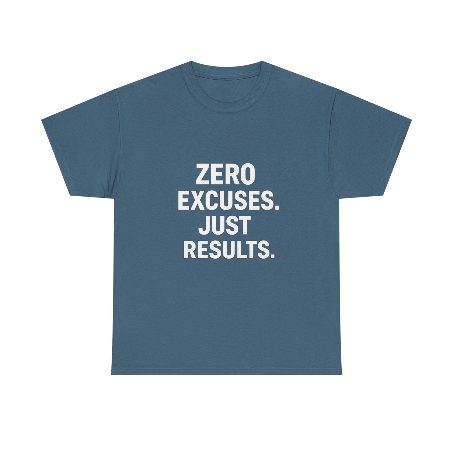 Zero Excuses. Just Results. – The Accountability T-Shirt