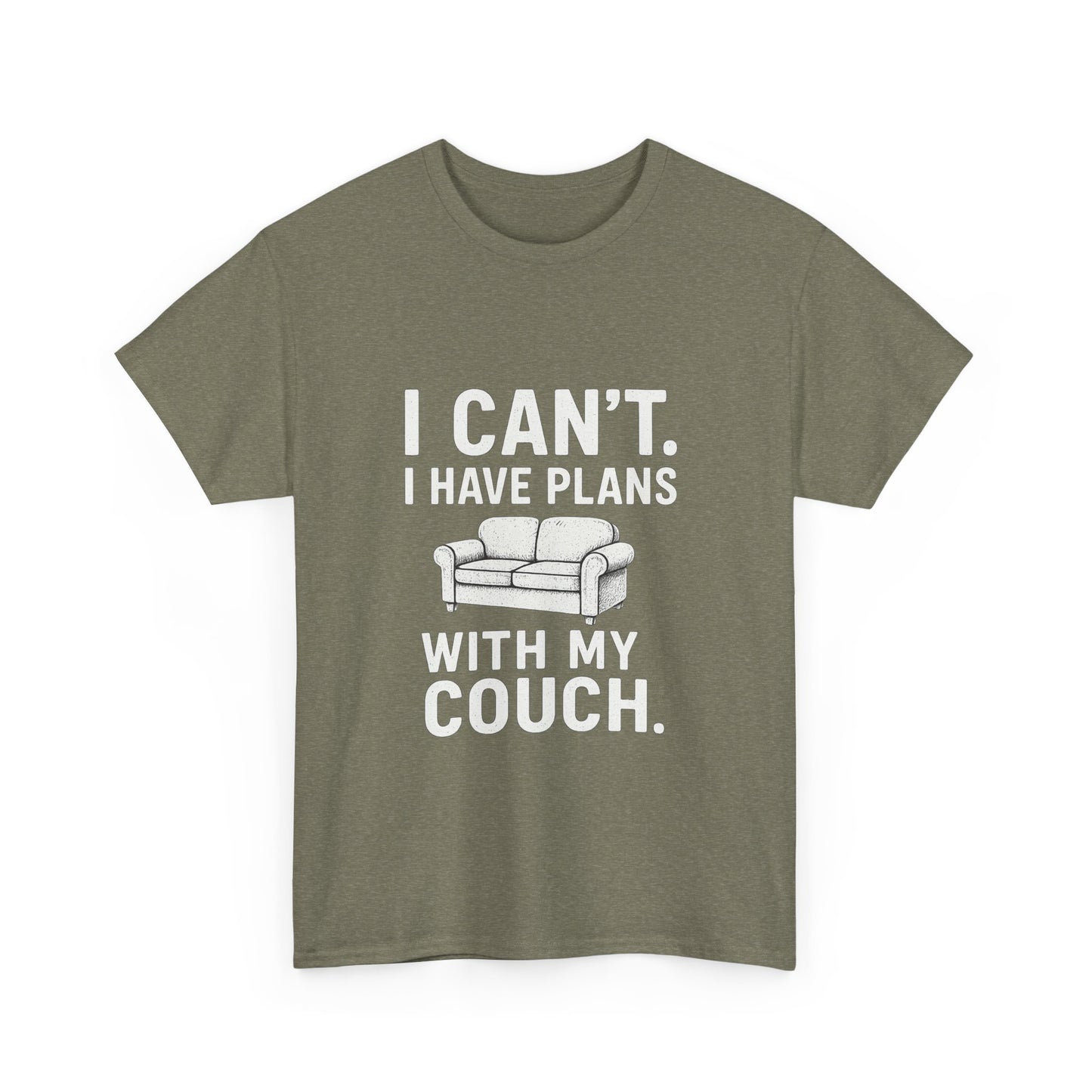 I Can’t. I Have Plans With My Couch – Anti-Social Agenda Tee