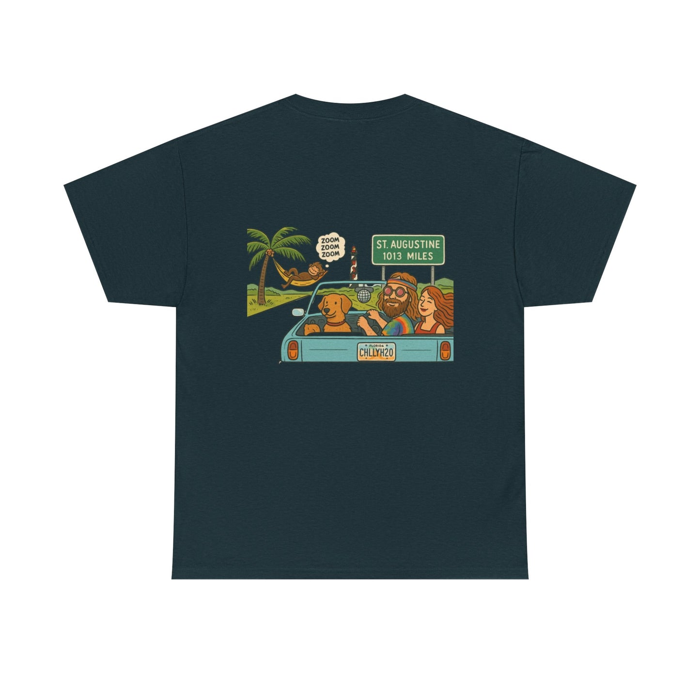 Zoom Zoom Zoom to St. Augustine – Panic Roadtrip Vibes Shirt