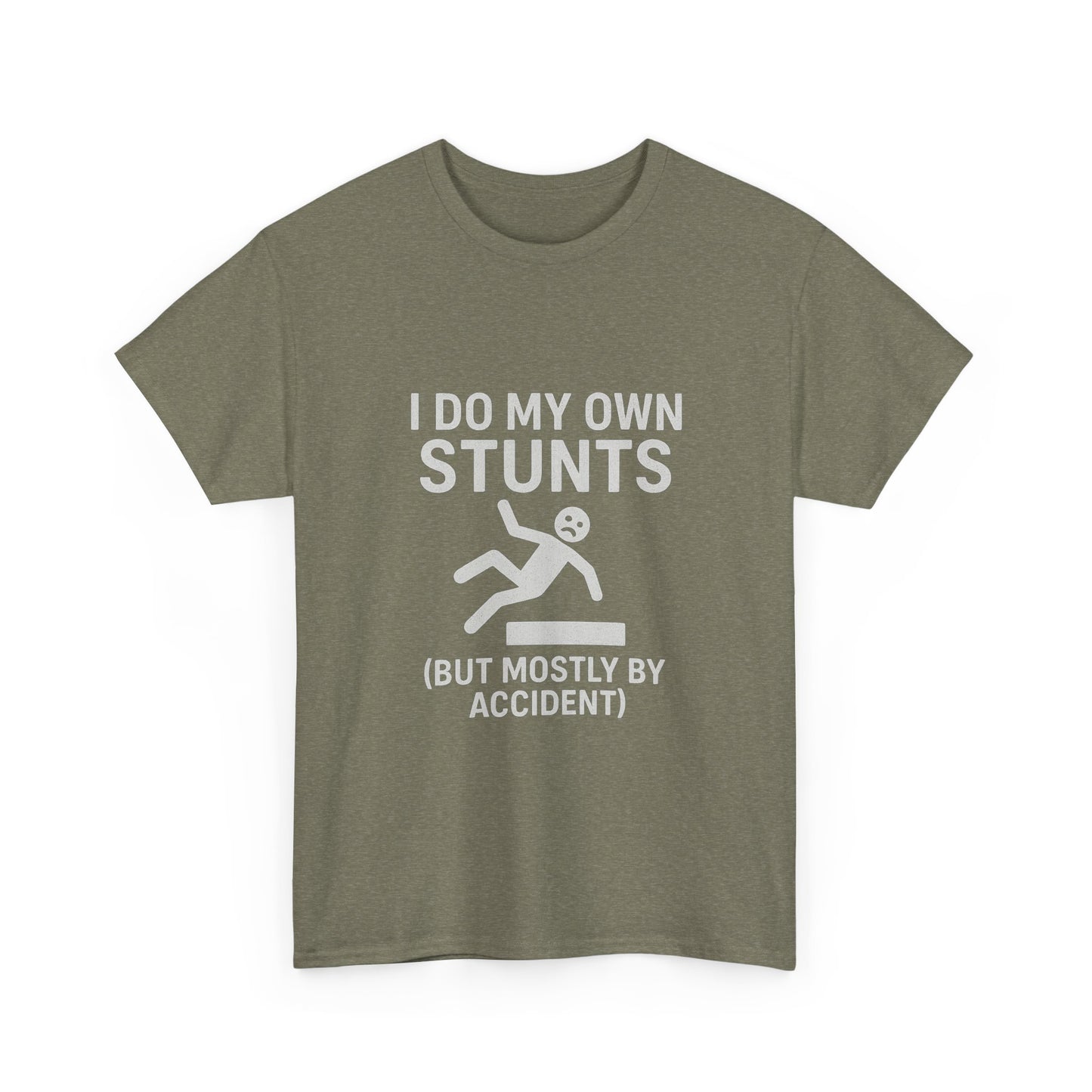 I Do My Own Stunts (But Mostly by Accident) – Accidental Athlete Tee