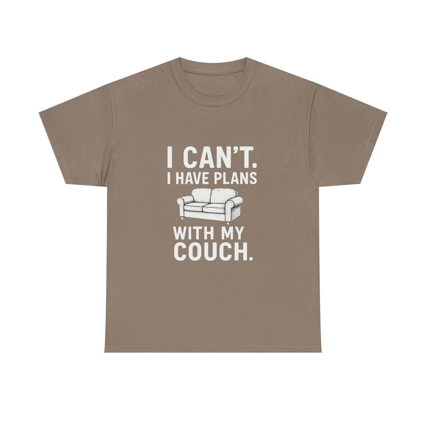 I Can’t. I Have Plans With My Couch – Anti-Social Agenda Tee