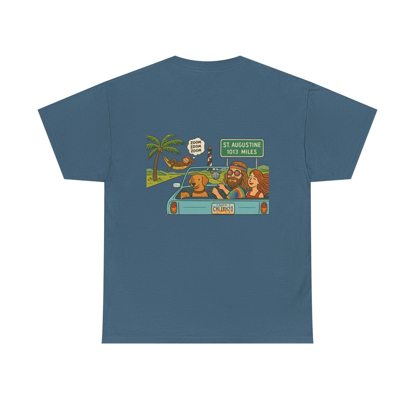 Zoom Zoom Zoom to St. Augustine – Panic Roadtrip Vibes Shirt