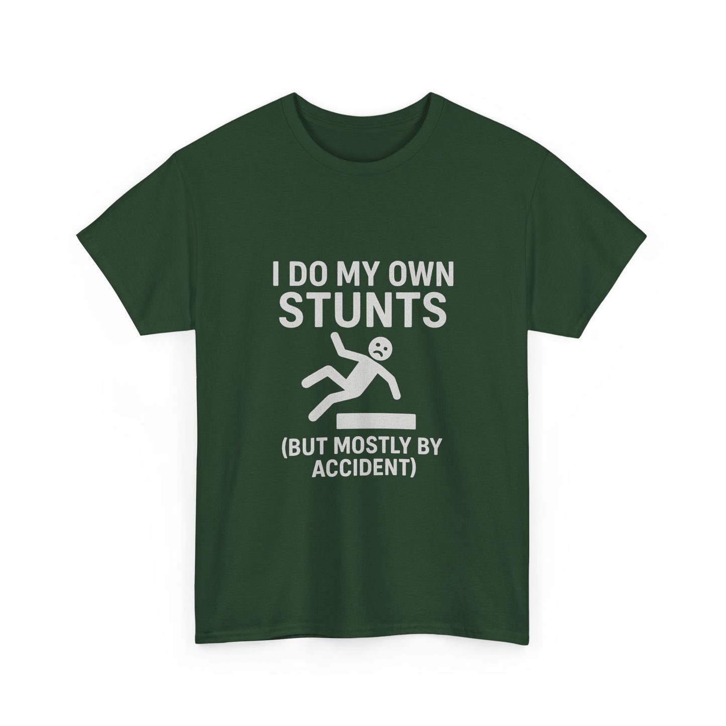 I Do My Own Stunts (But Mostly by Accident) – Accidental Athlete Tee